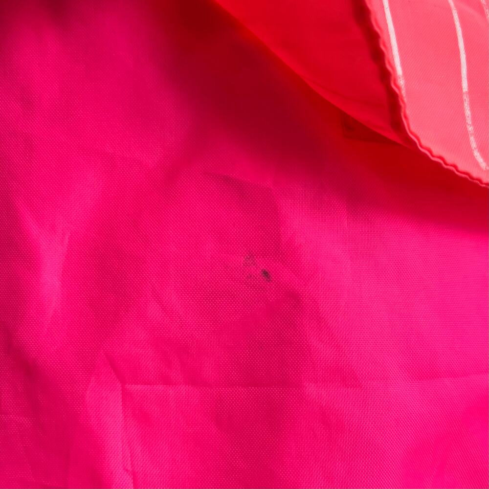 90s Ocean Pacific OP Neon Pink Windbreaker Pullover Half-Zip Jacket, Size M - Picture 8 of 8